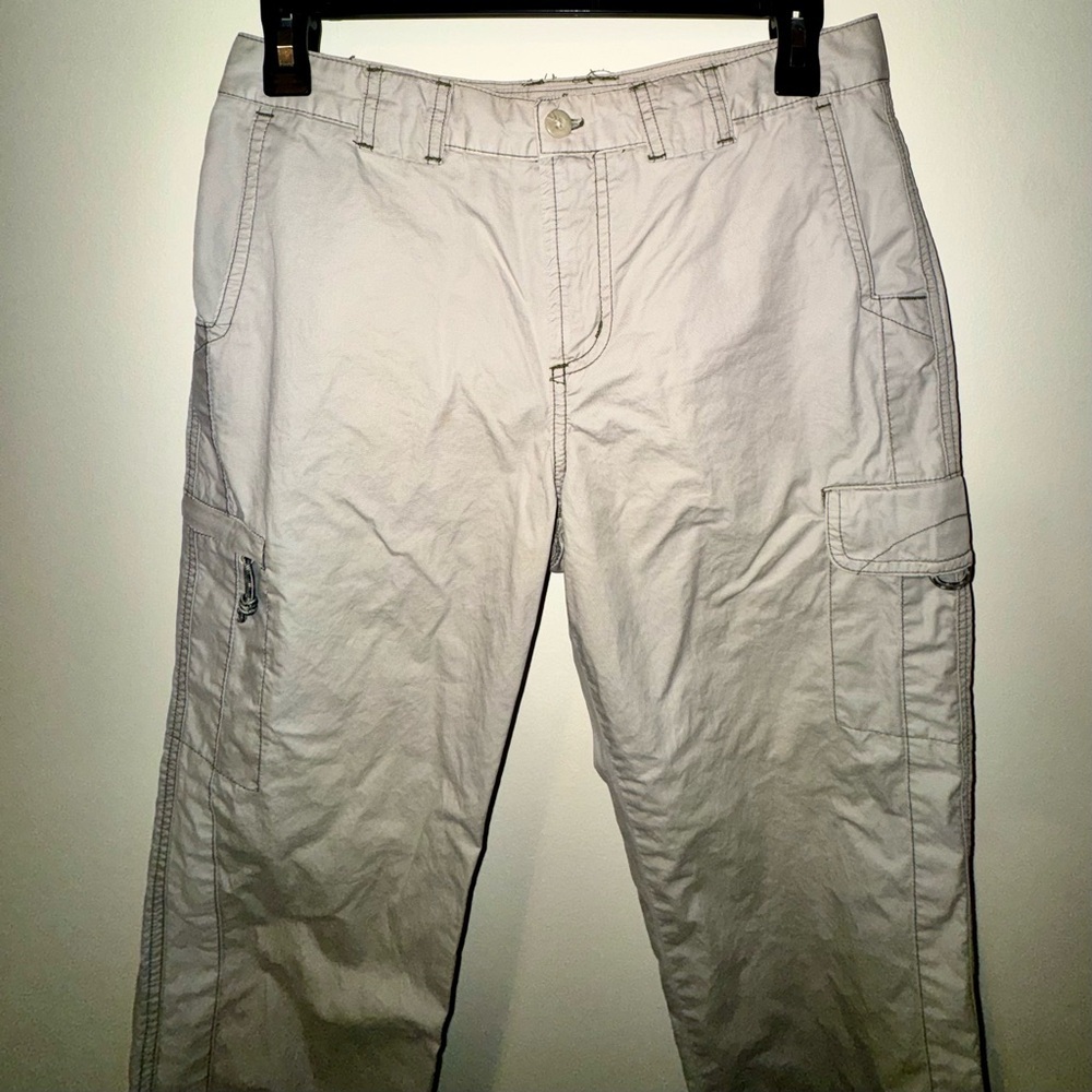 Vintage Columbia Women's Cargo Hiking Capris Gorpcore - Picture 2 of 8